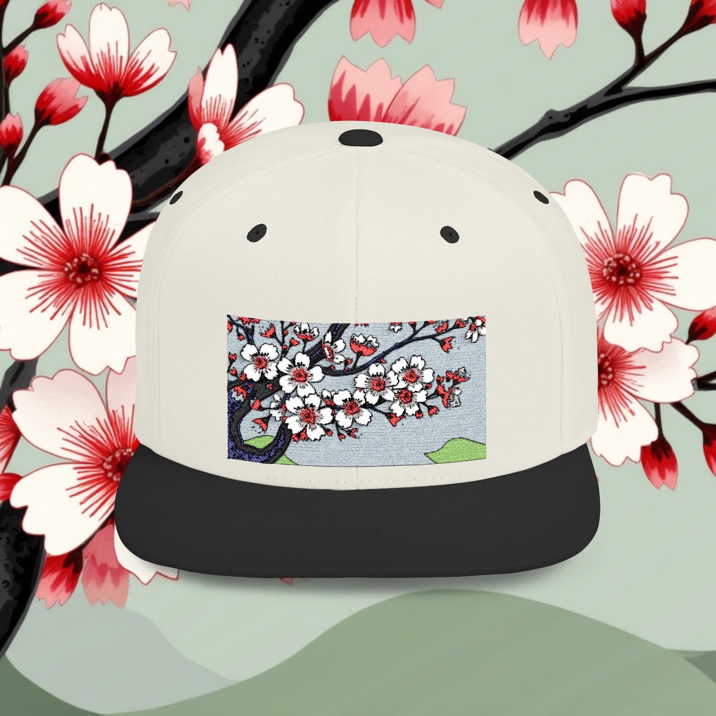 Snapback Cap Sakura Blossoms