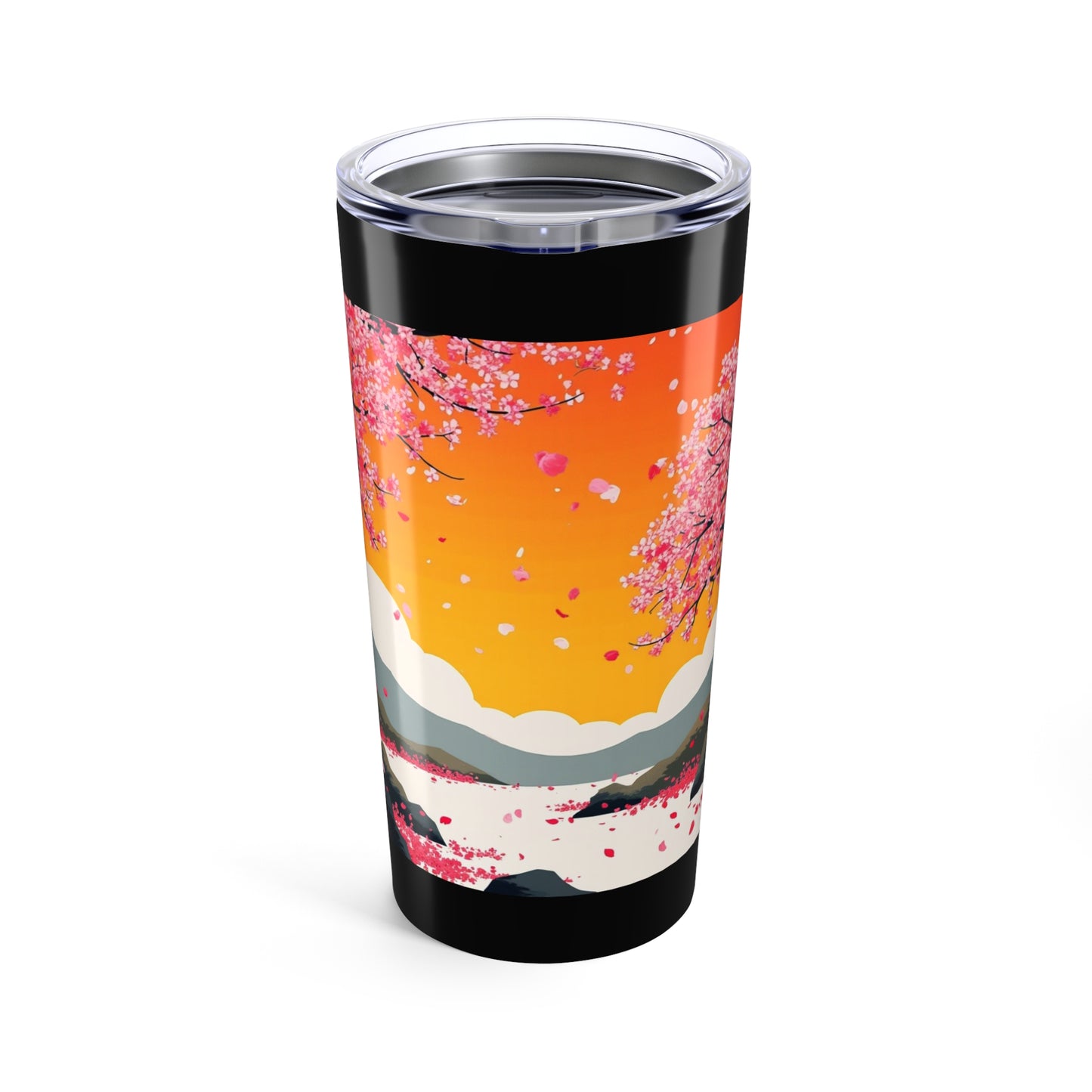 Cherry Blossom 20oz Tumbler - Vibrant Travel Mug for Nature Lovers