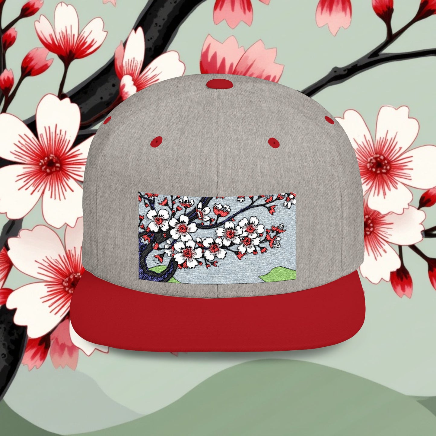 Snapback Cap Sakura Blossoms