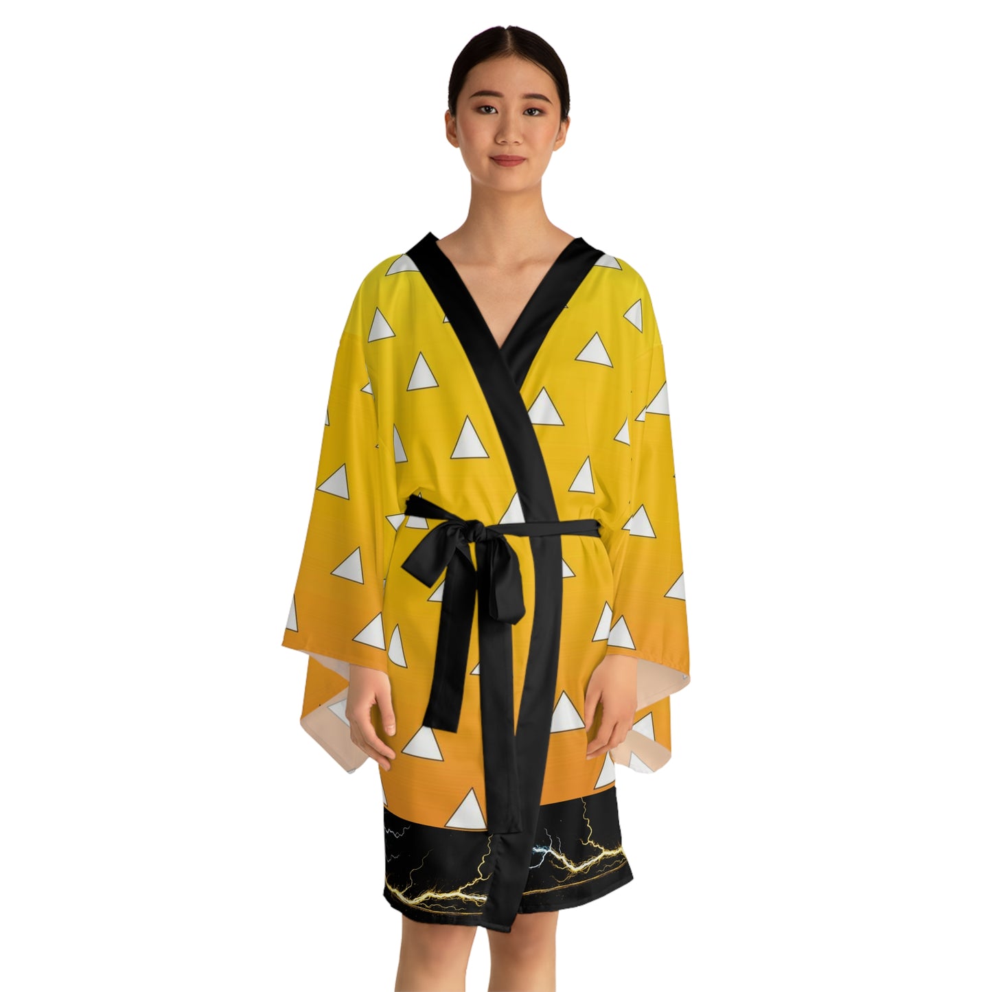 Lightening Urokomon Kimono Robe