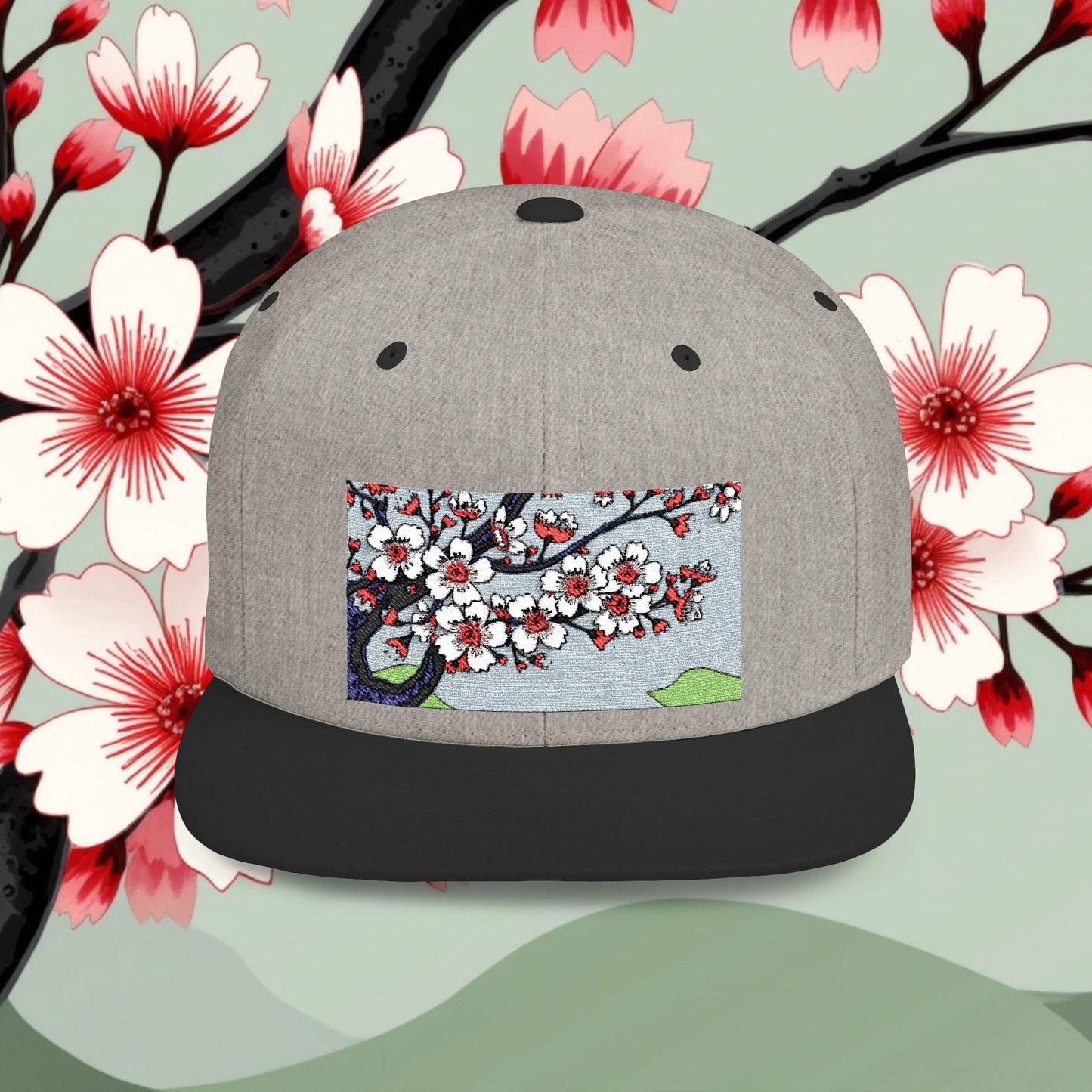 Snapback Cap Sakura Blossoms