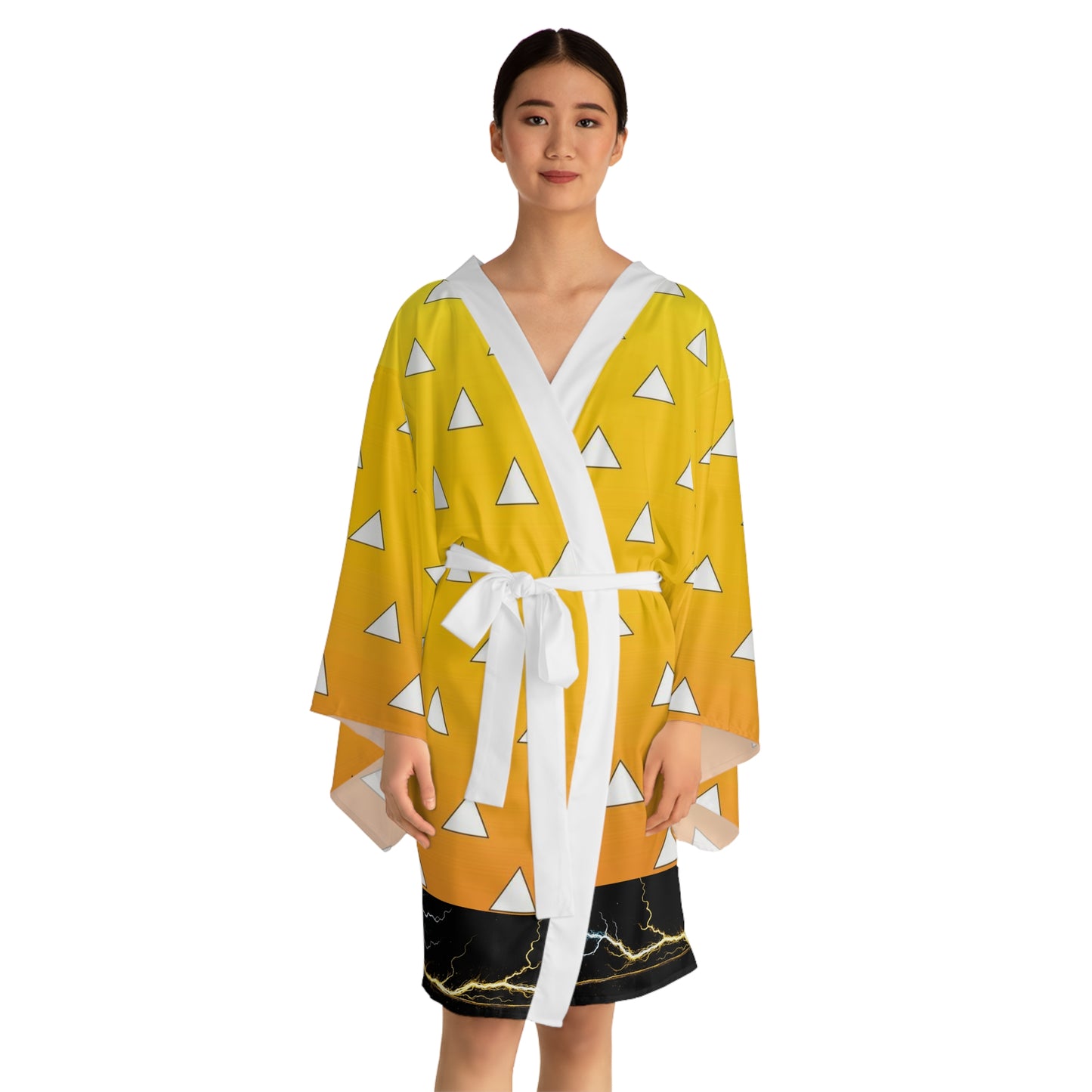 Lightening Urokomon Kimono Robe