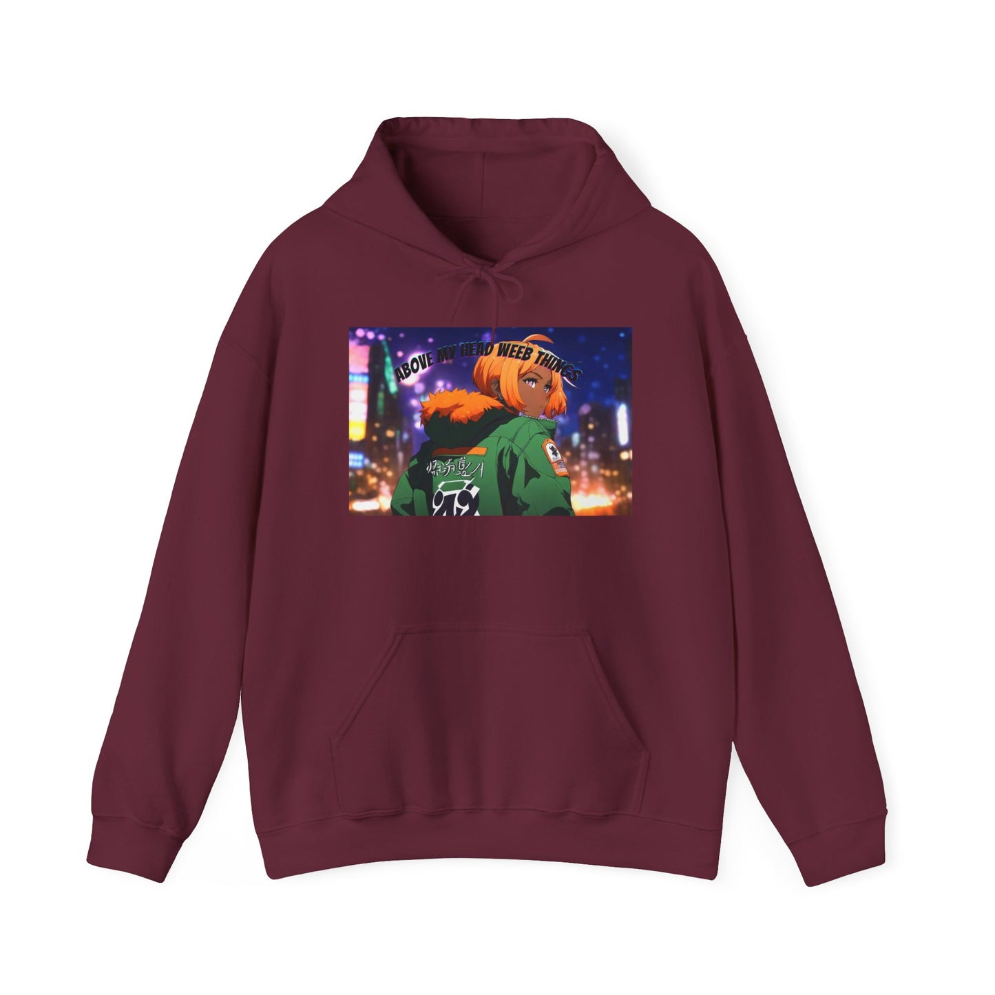 Branded Weeb Unisex Heavy Blend™ Hooded Sweatshirt