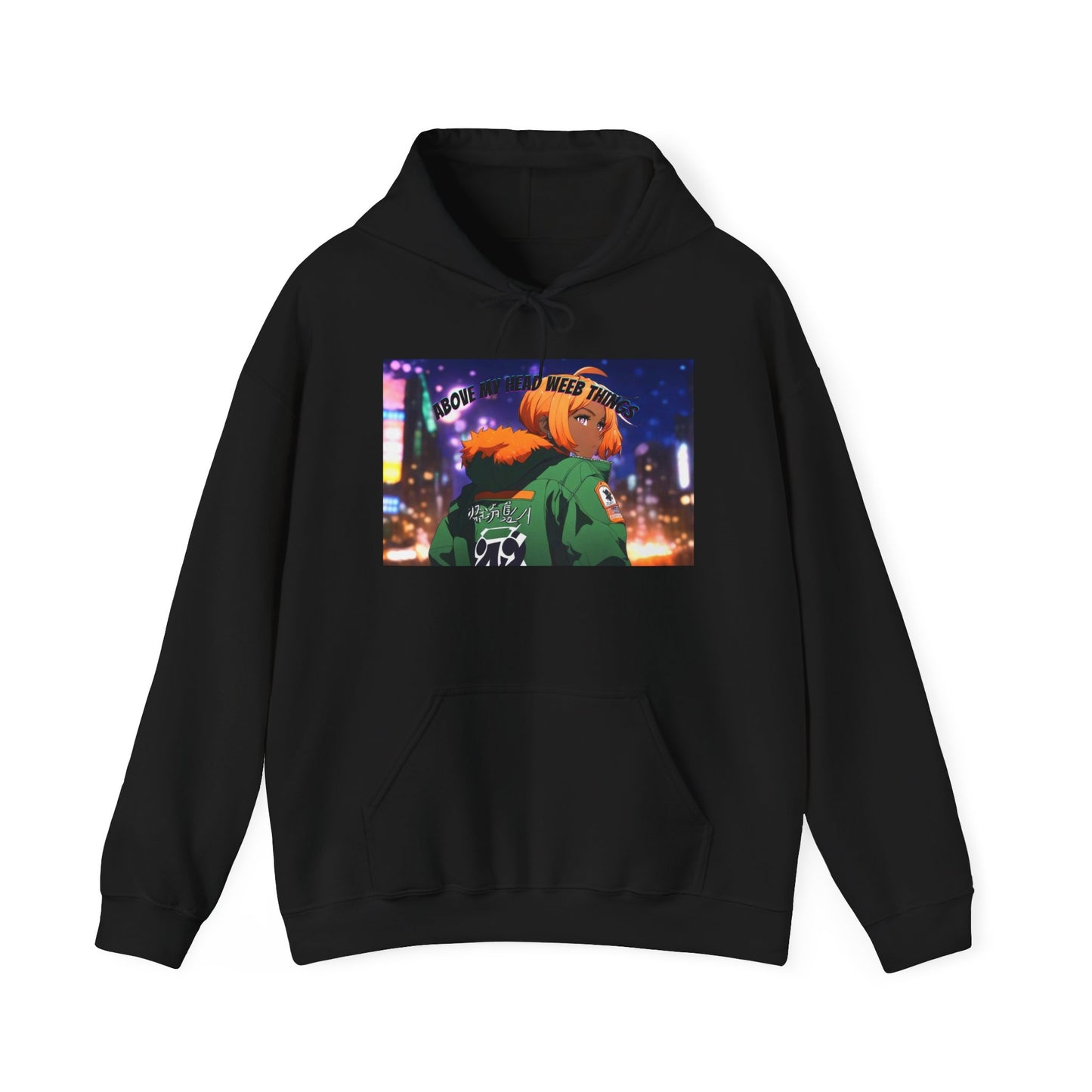 Branded Weeb Unisex Heavy Blend™ Hooded Sweatshirt