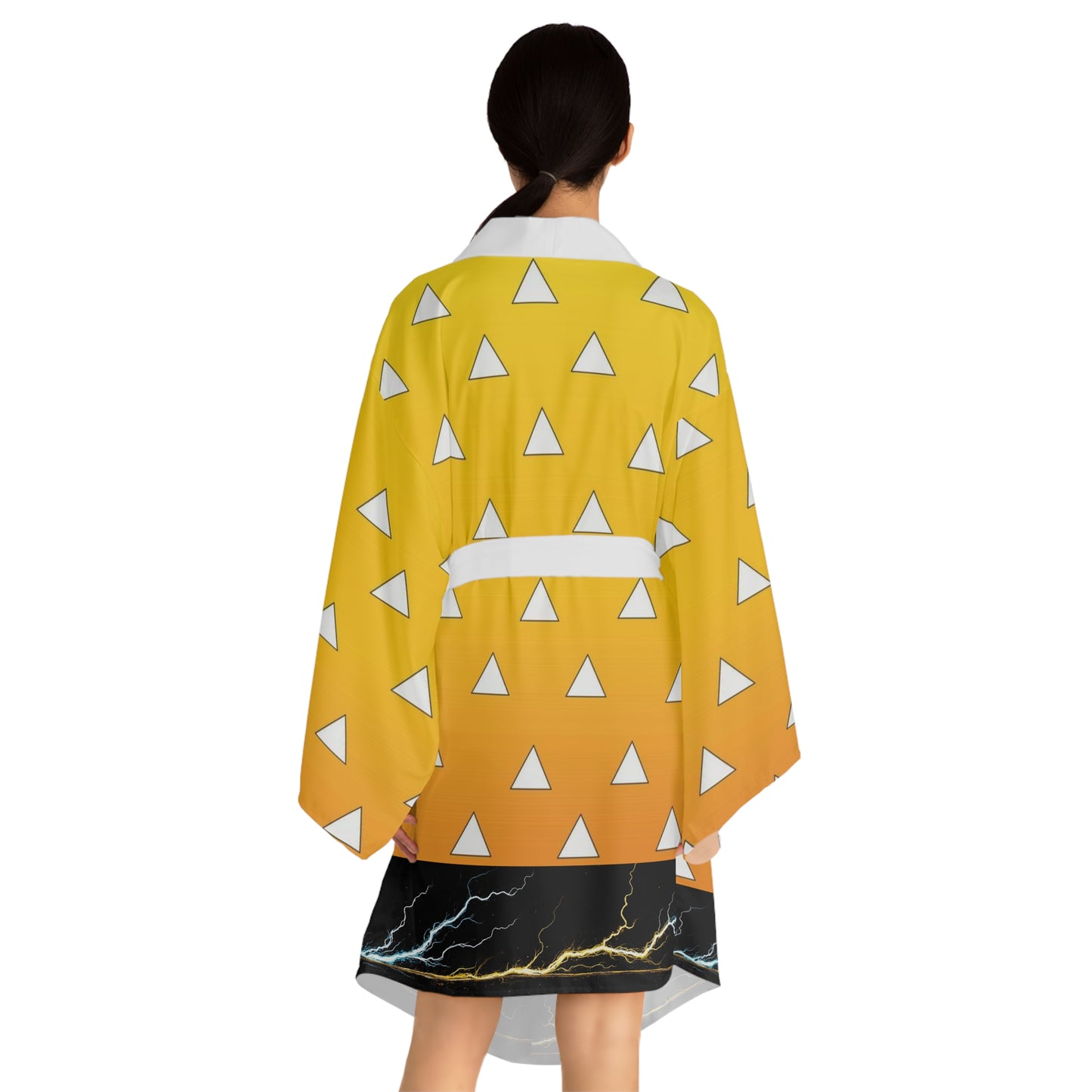 Lightening Urokomon Kimono Robe