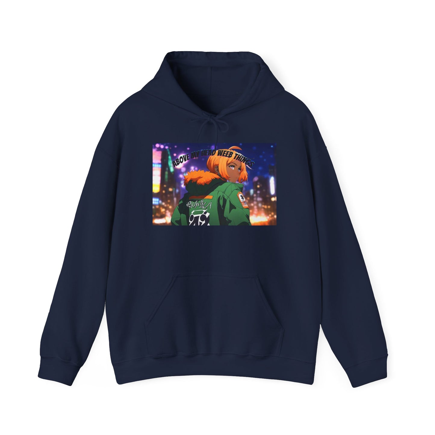Branded Weeb Unisex Heavy Blend™ Hooded Sweatshirt