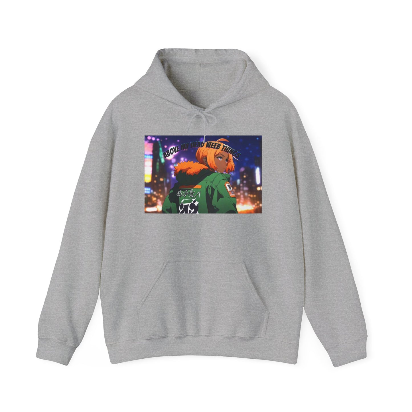 Branded Weeb Unisex Heavy Blend™ Hooded Sweatshirt