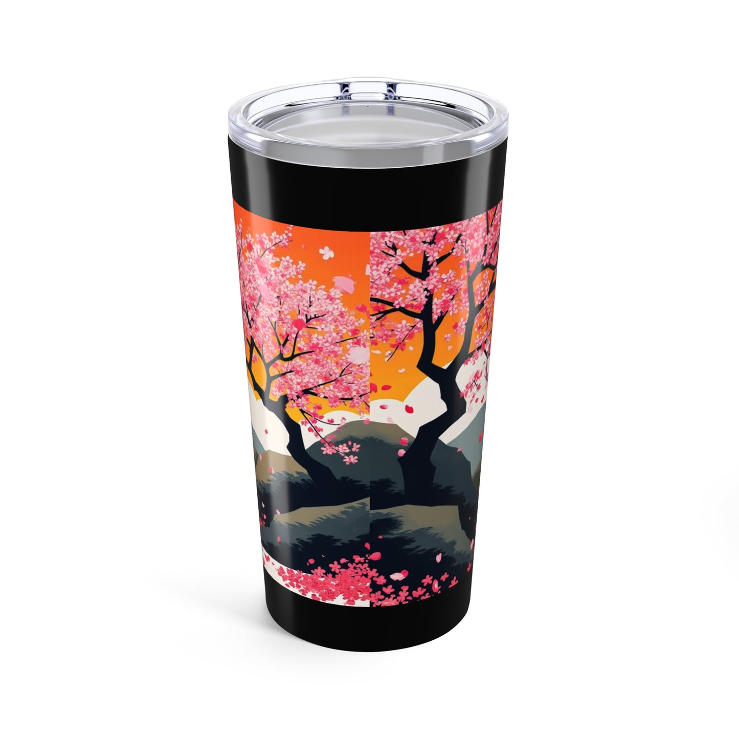 Cherry Blossom 20oz Tumbler - Vibrant Travel Mug for Nature Lovers