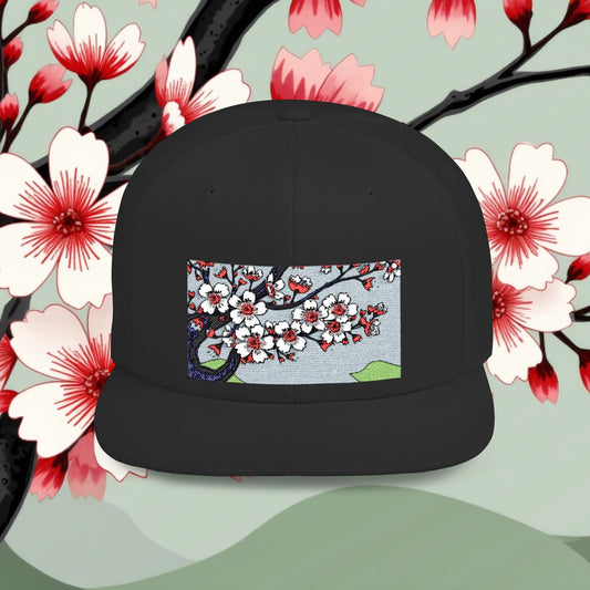 Snapback Cap Sakura Blossoms