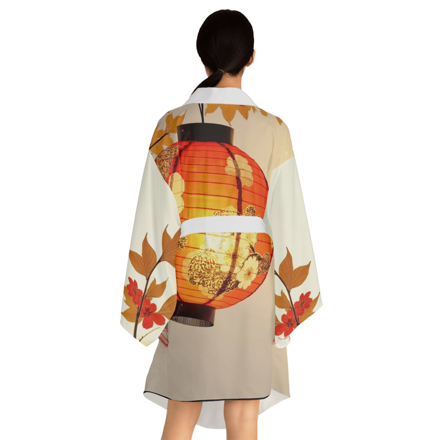 Glowing Lantern Kimono Robe