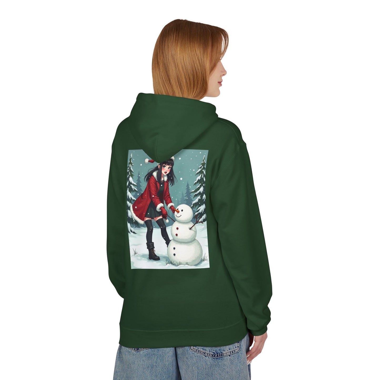 Gothic Holiday Fleece Hoodie