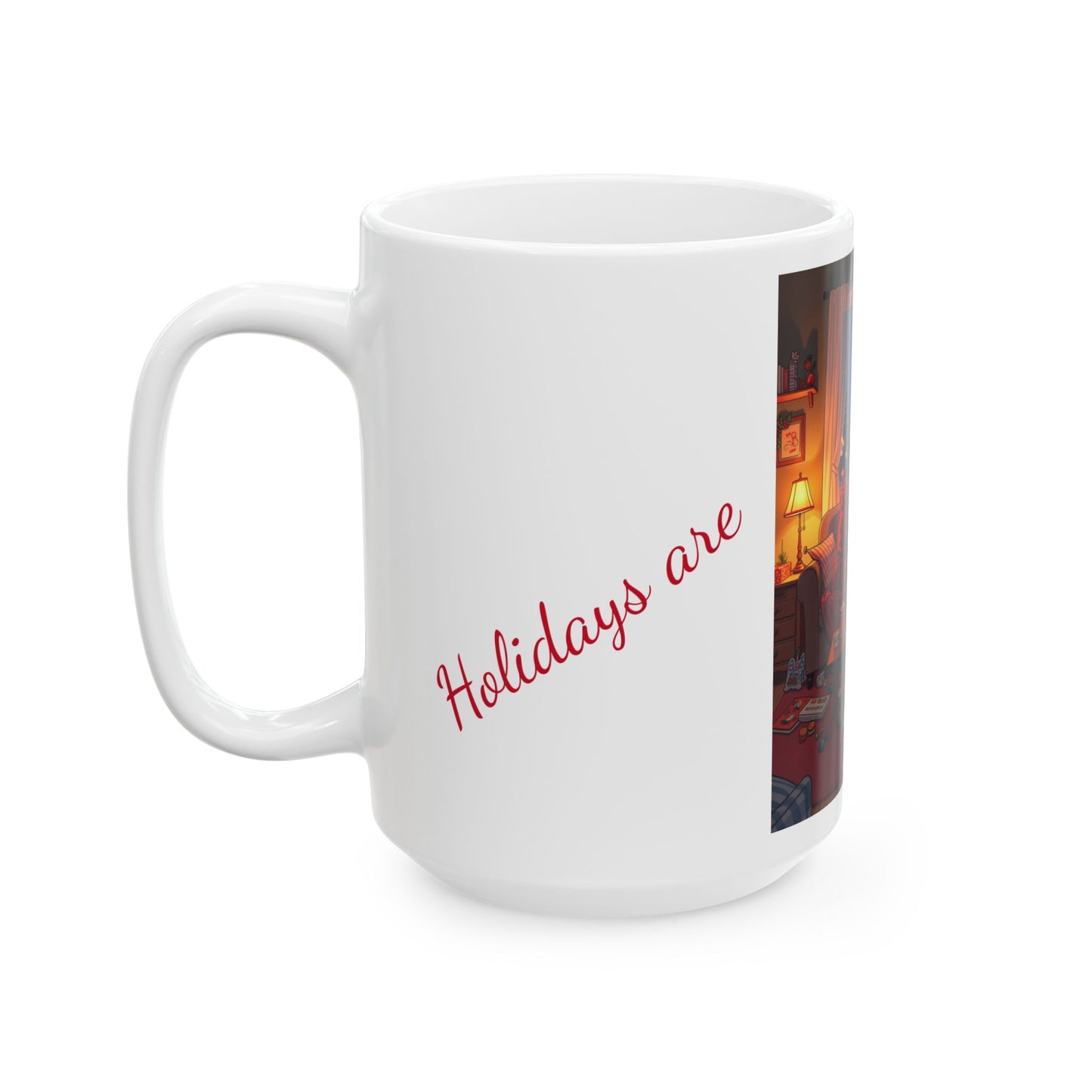 Holiday Togetherness II Ceramic Mug, (11oz, 15oz)