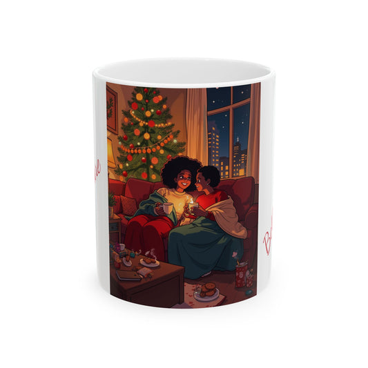 Holiday Togetherness III Ceramic Mug, (11oz, 15oz)