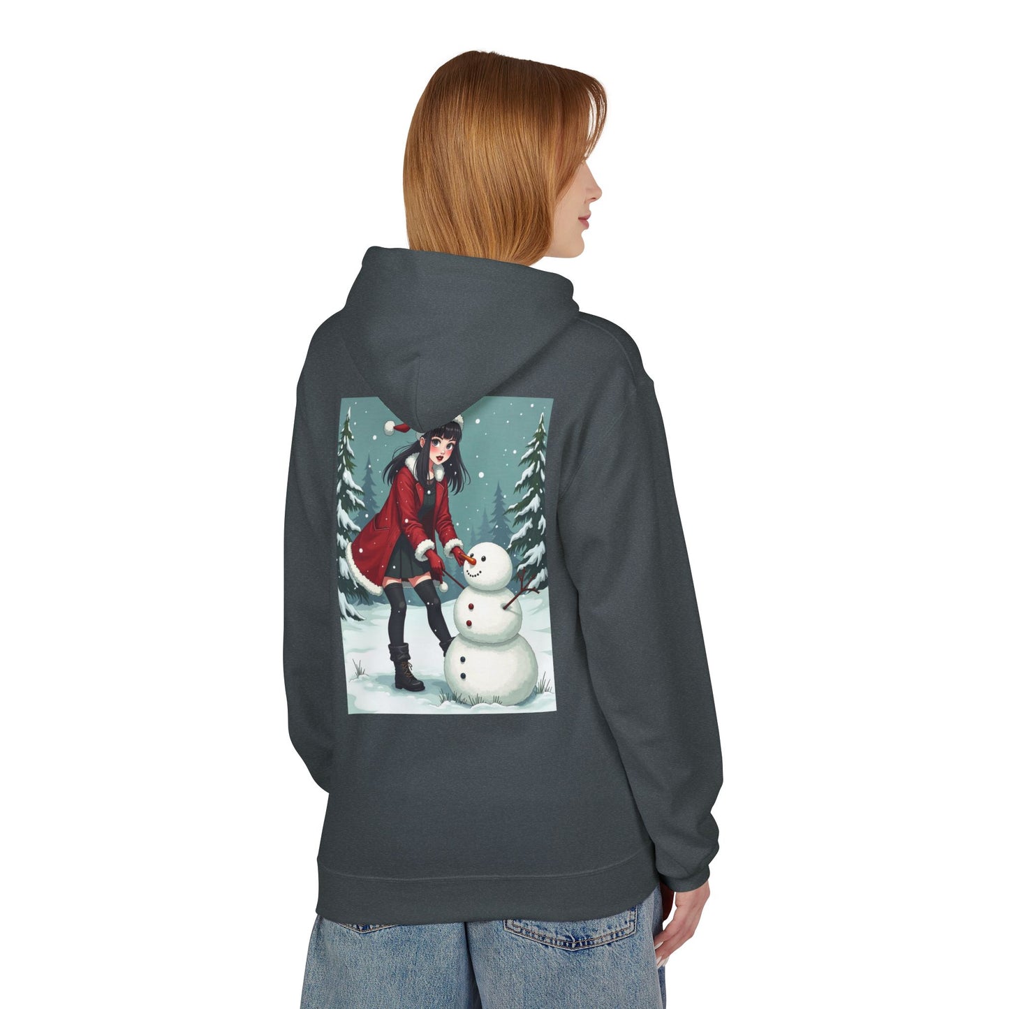 Gothic Holiday Fleece Hoodie