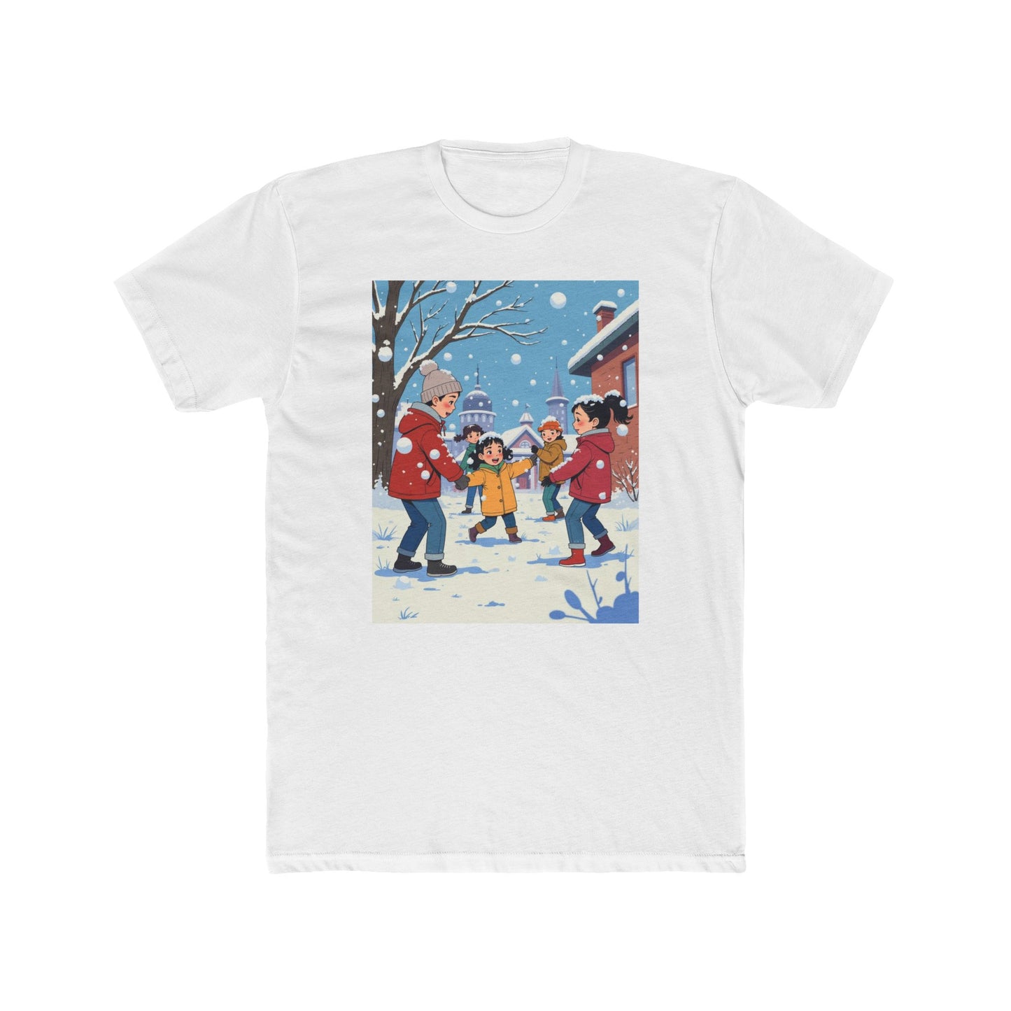 It's Snowing, Let's Go Crew Tee