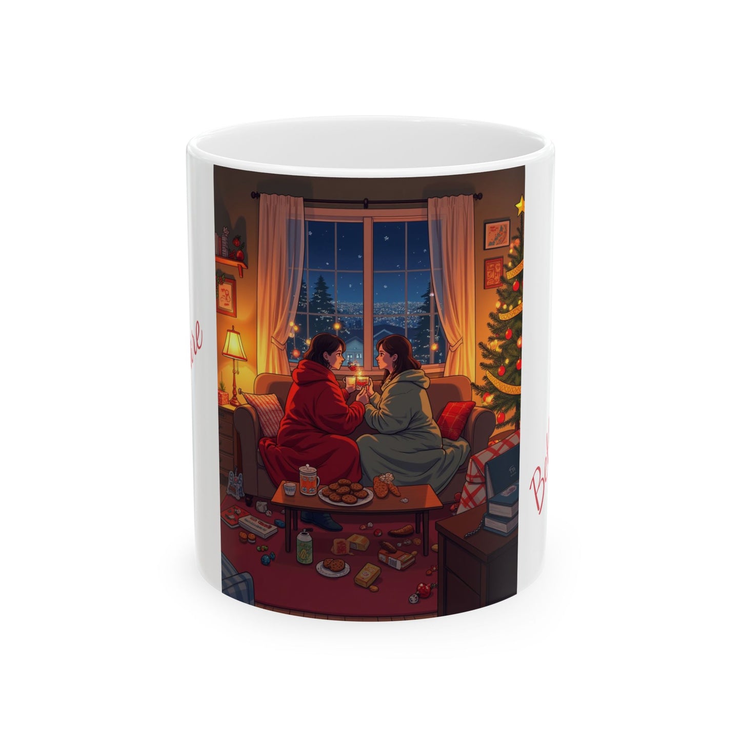 Holiday Togetherness II Ceramic Mug, (11oz, 15oz)