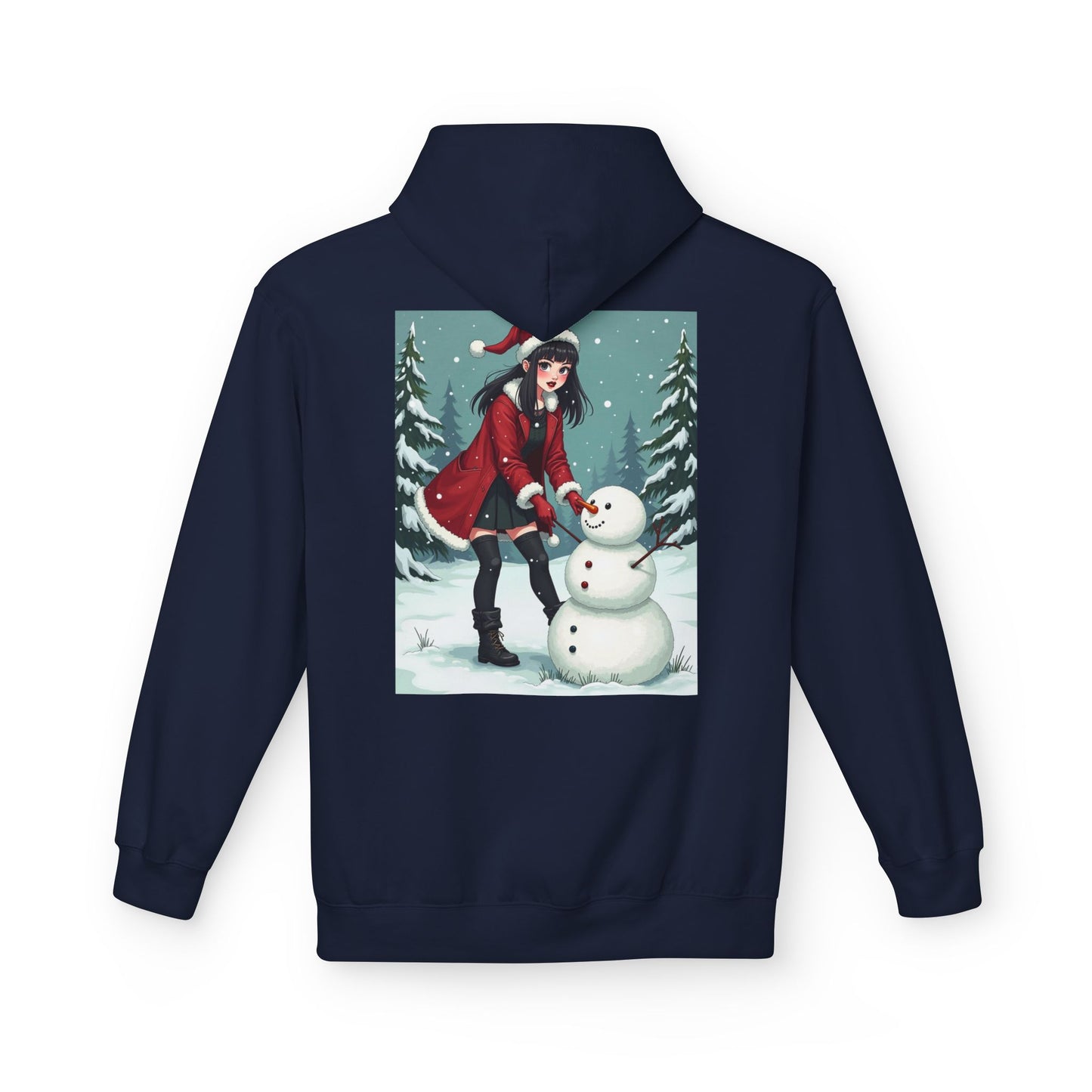 Gothic Holiday Fleece Hoodie