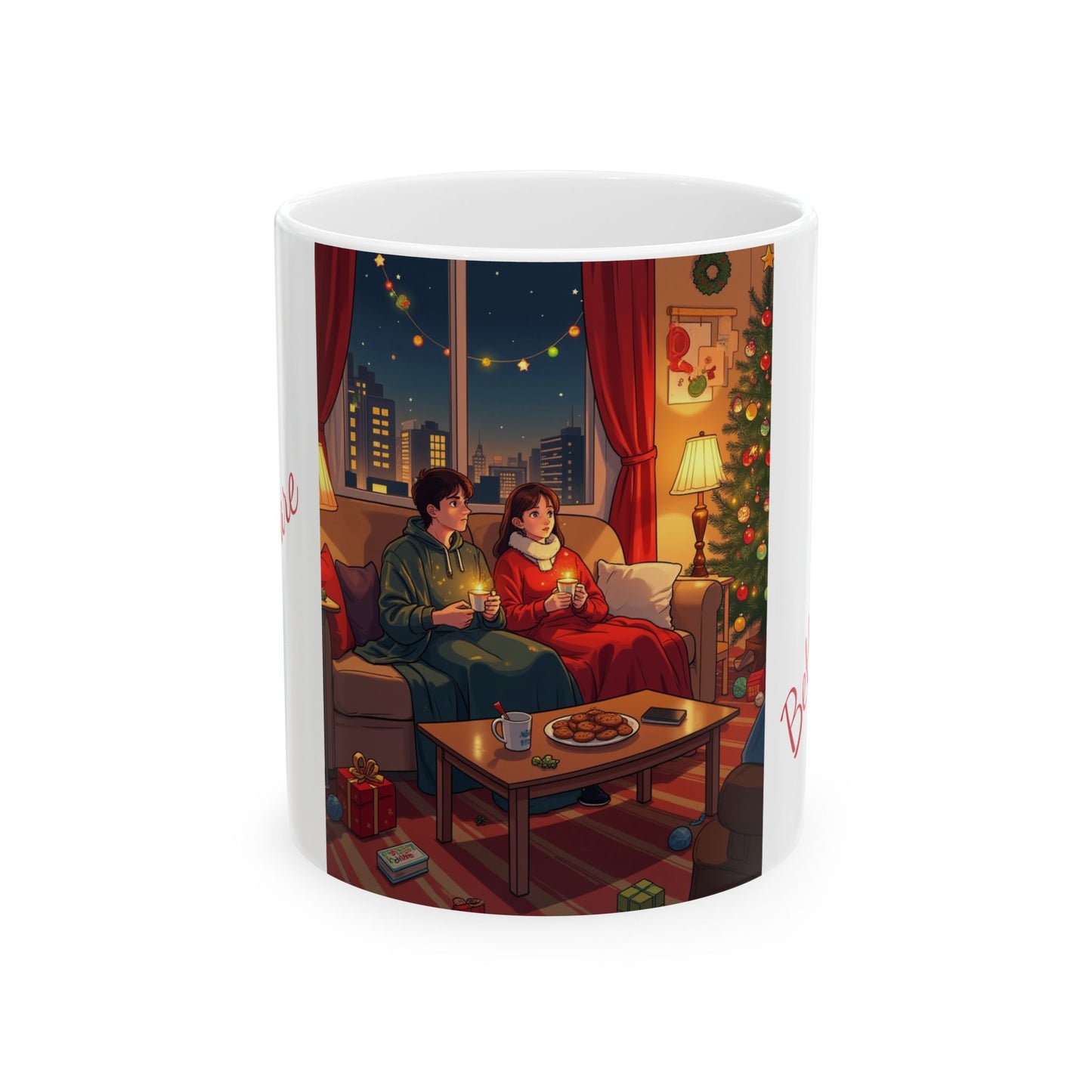 Holiday Togetherness Ceramic Mug, (11oz, 15oz)