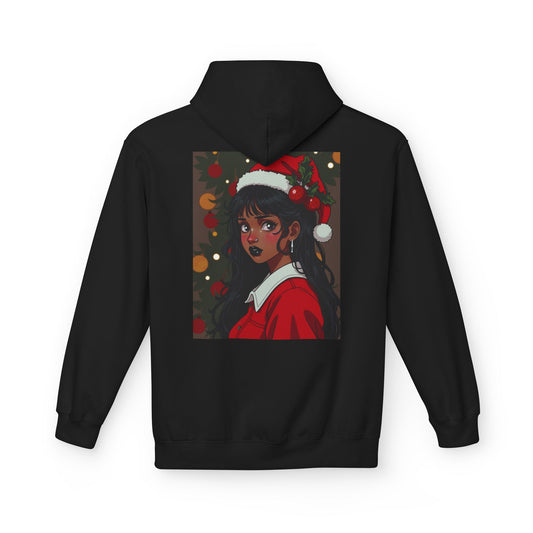 Gothic Holiday Fleece Hoodie