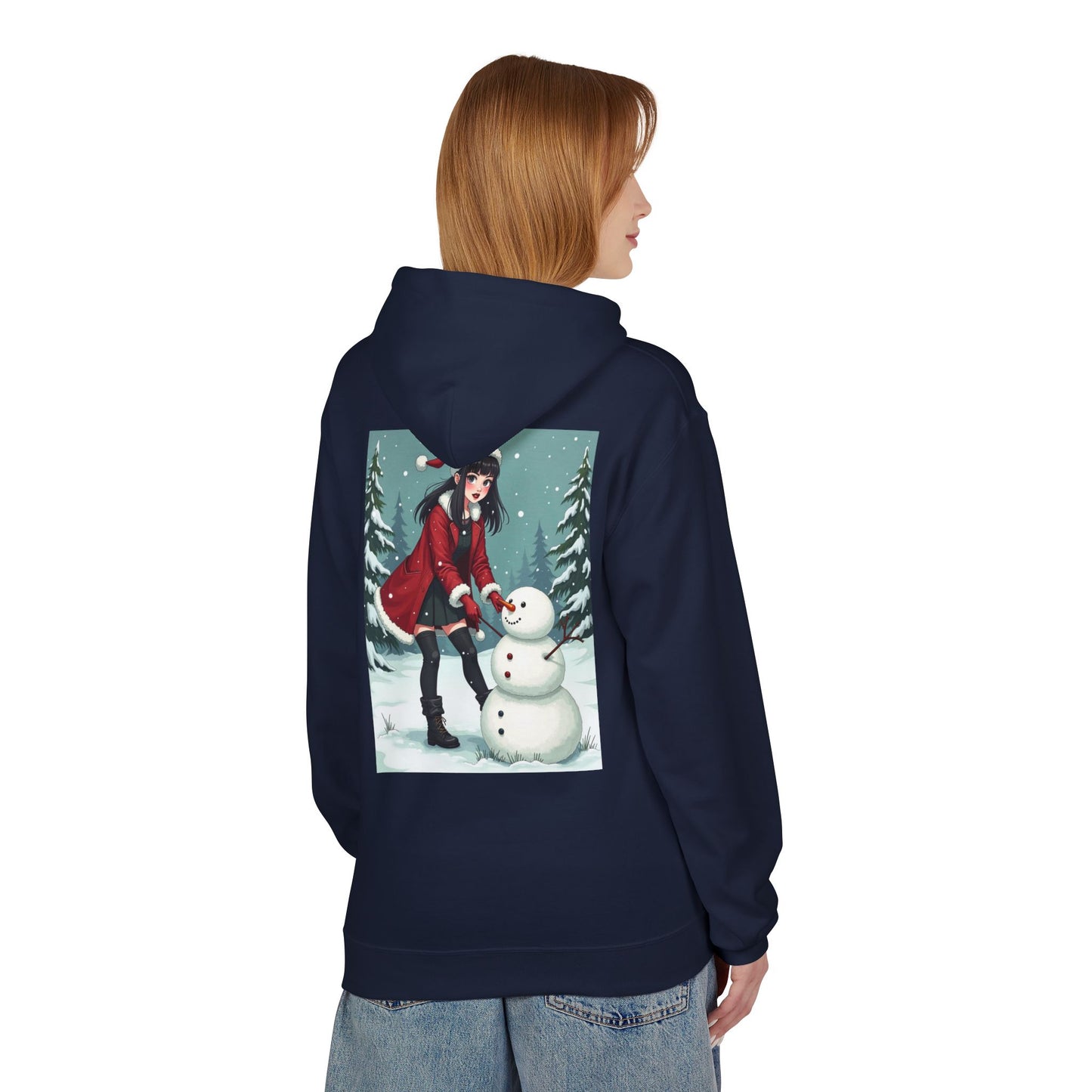 Gothic Holiday Fleece Hoodie