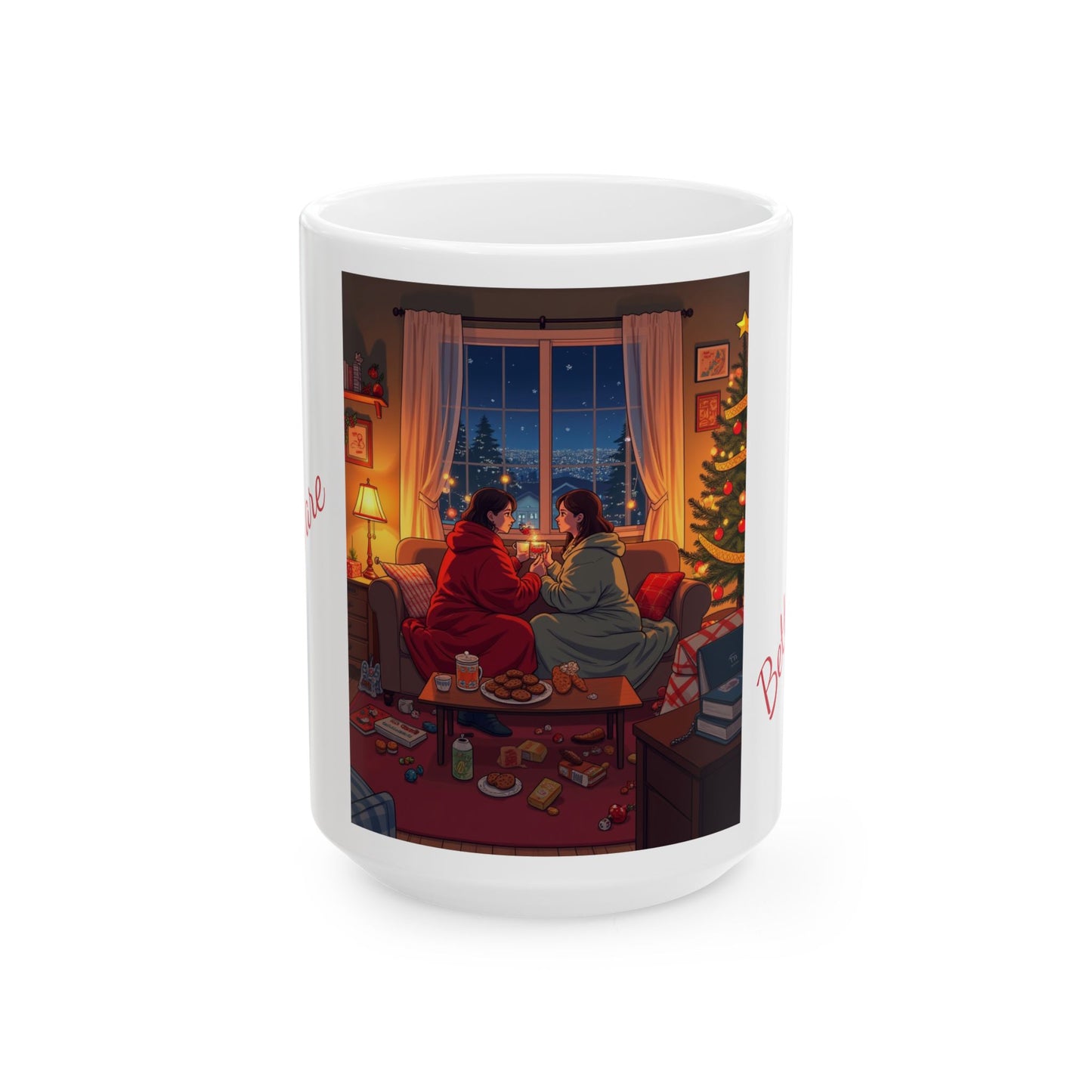 Holiday Togetherness II Ceramic Mug, (11oz, 15oz)