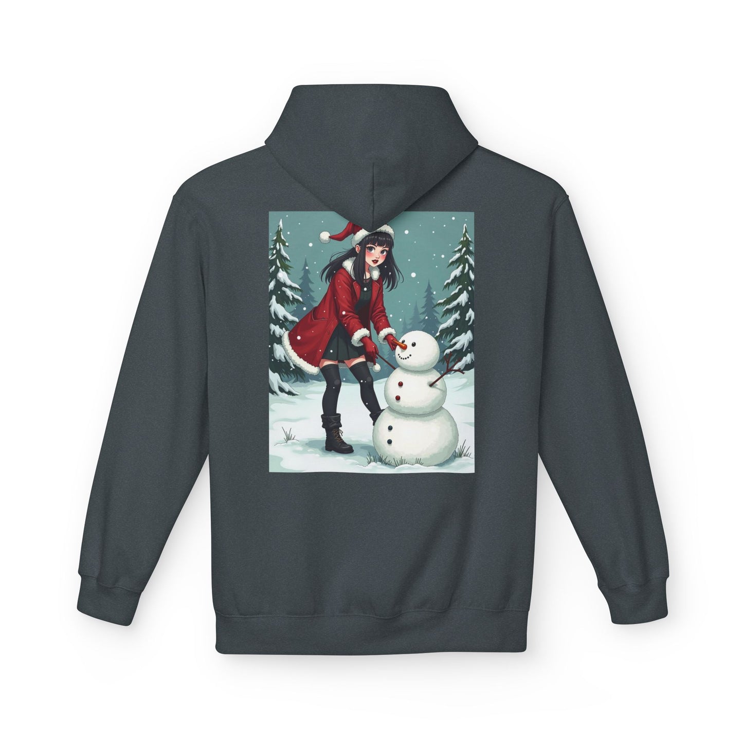 Gothic Holiday Fleece Hoodie