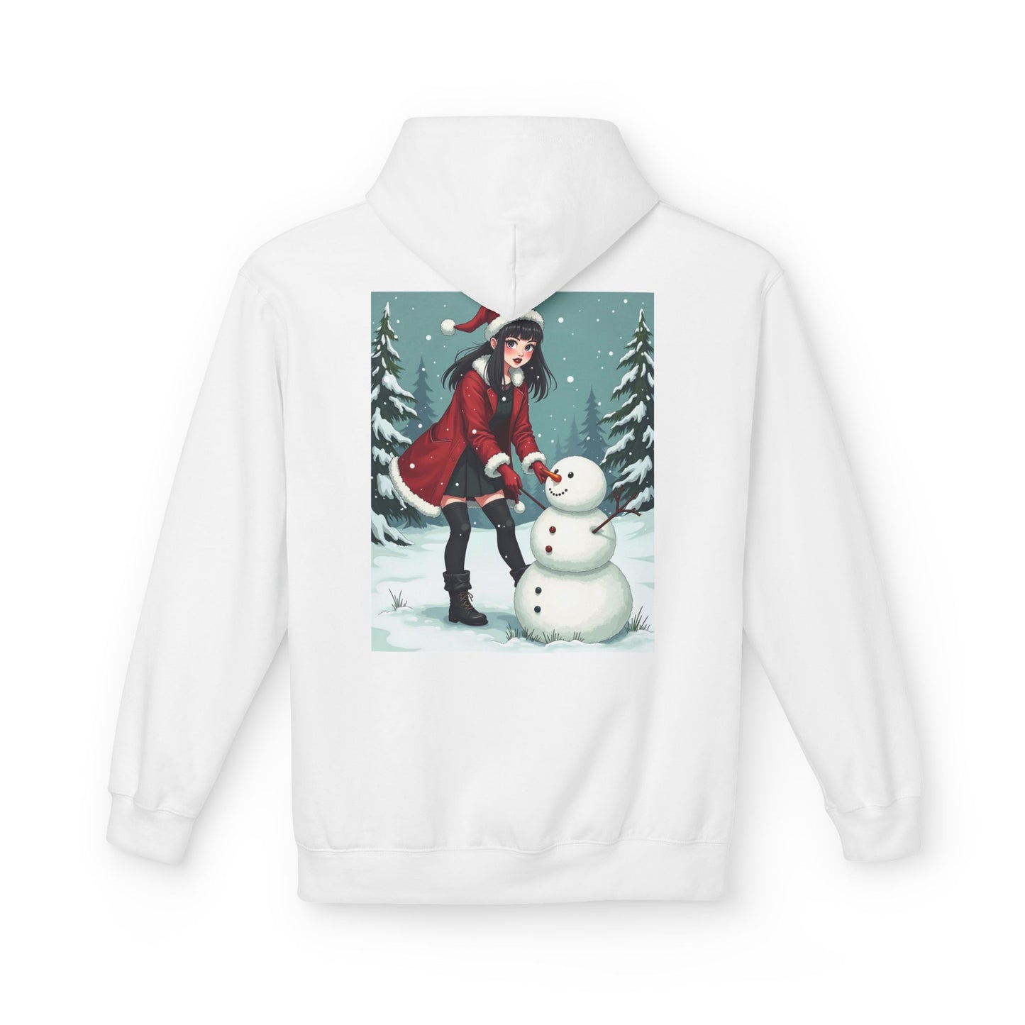 Gothic Holiday Fleece Hoodie