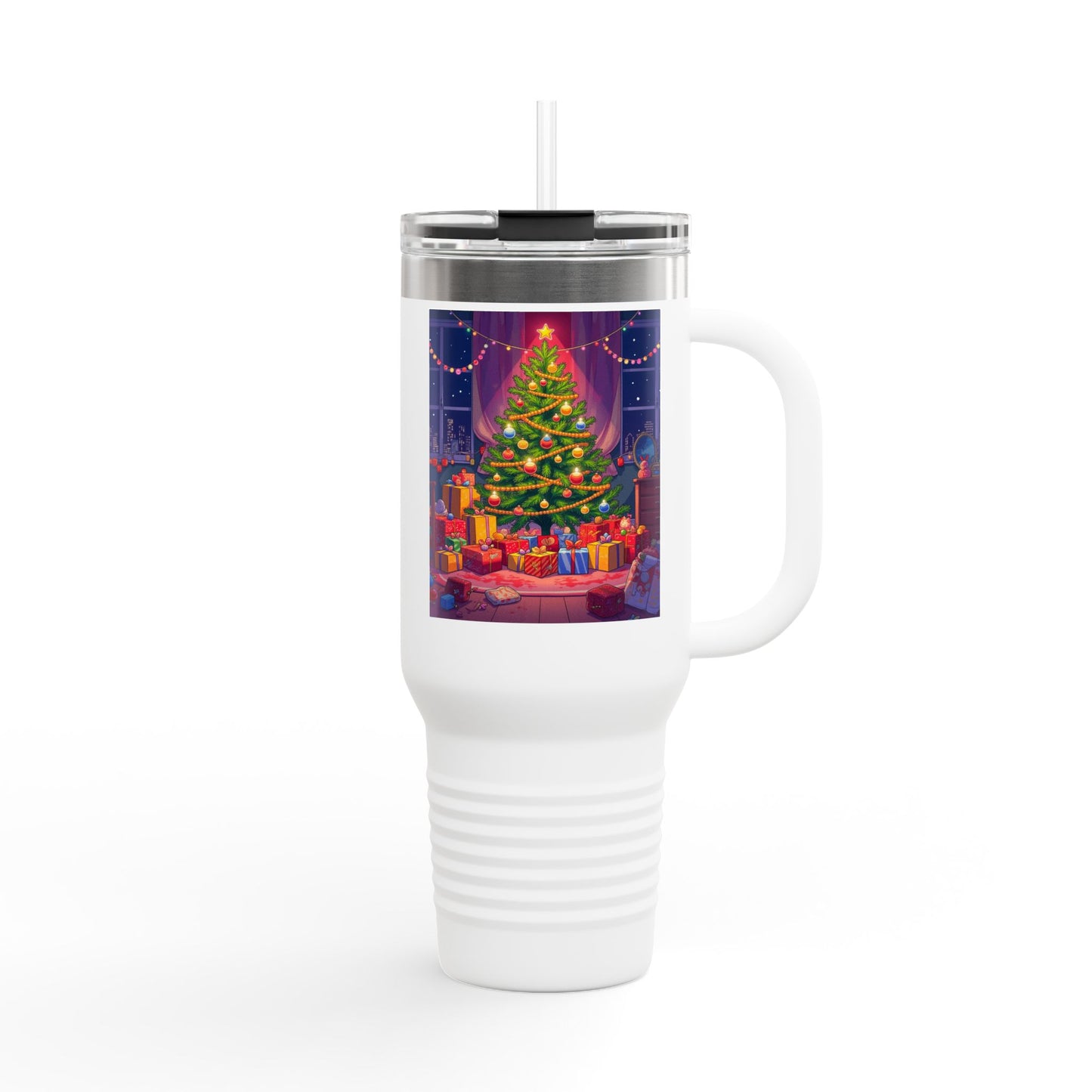 Christmas Tree Insulated Travel Mug, 40oz