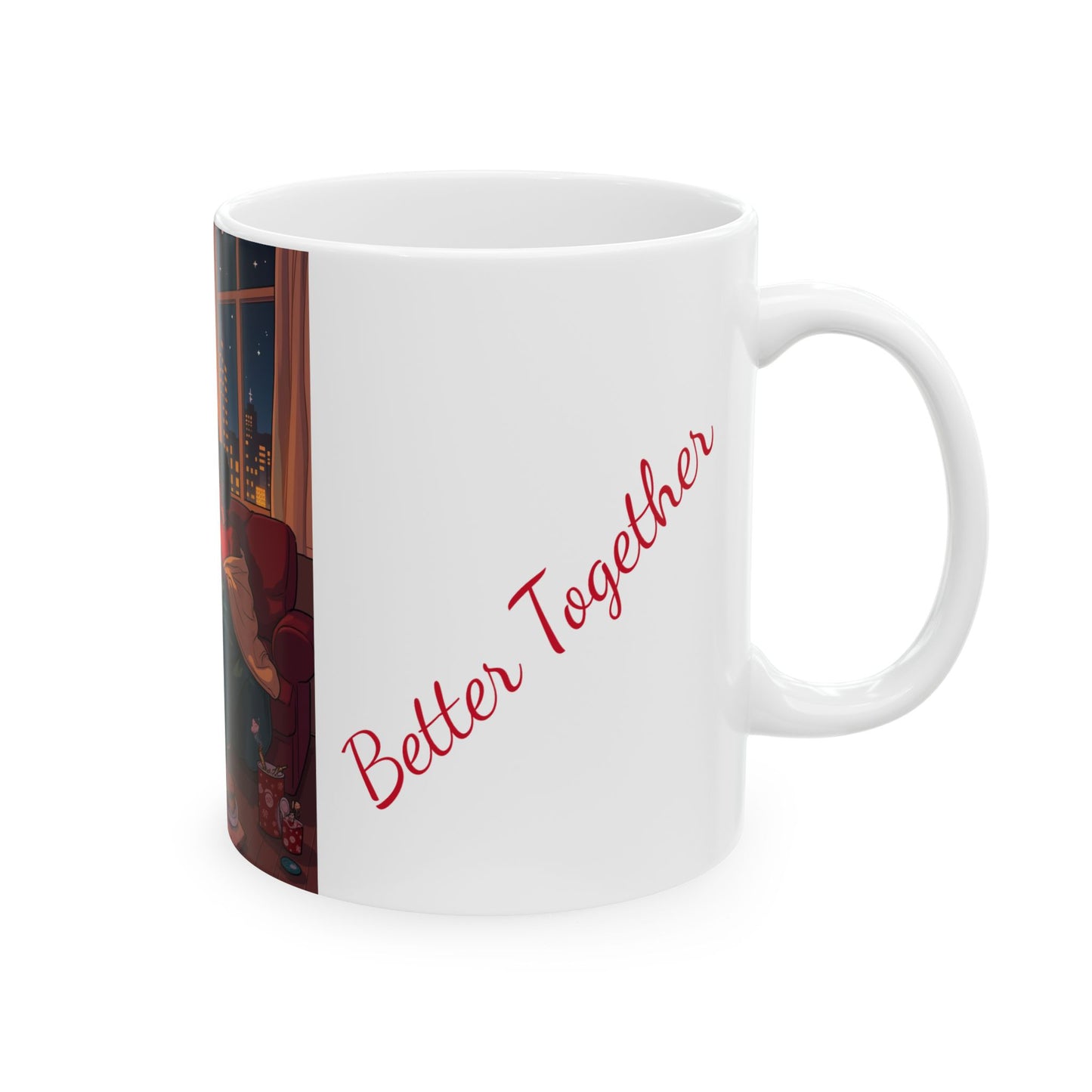 Holiday Togetherness III Ceramic Mug, (11oz, 15oz)