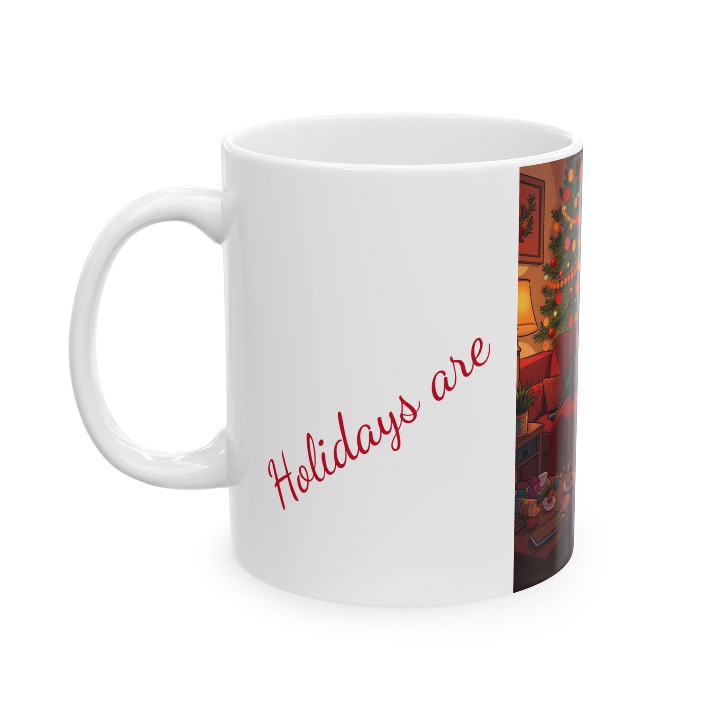 Holiday Togetherness III Ceramic Mug, (11oz, 15oz)