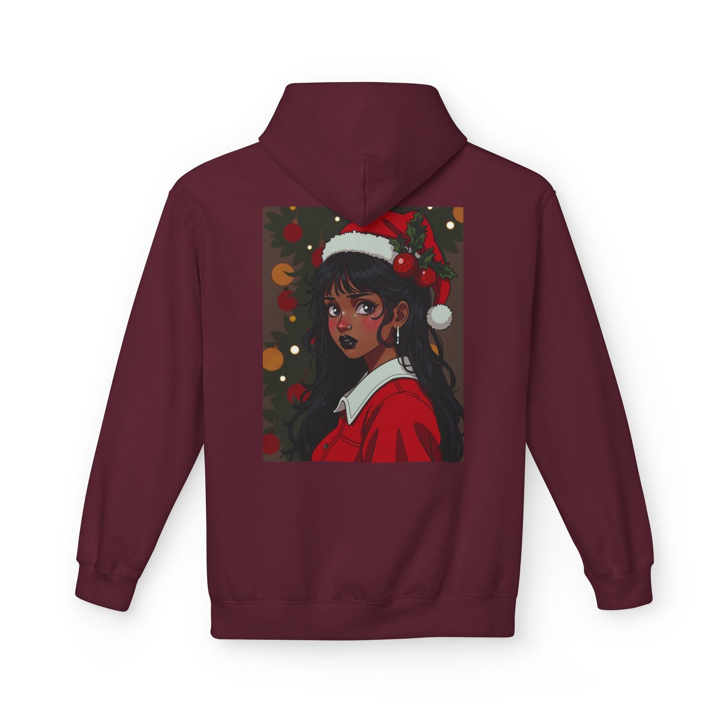 Gothic Holiday Fleece Hoodie