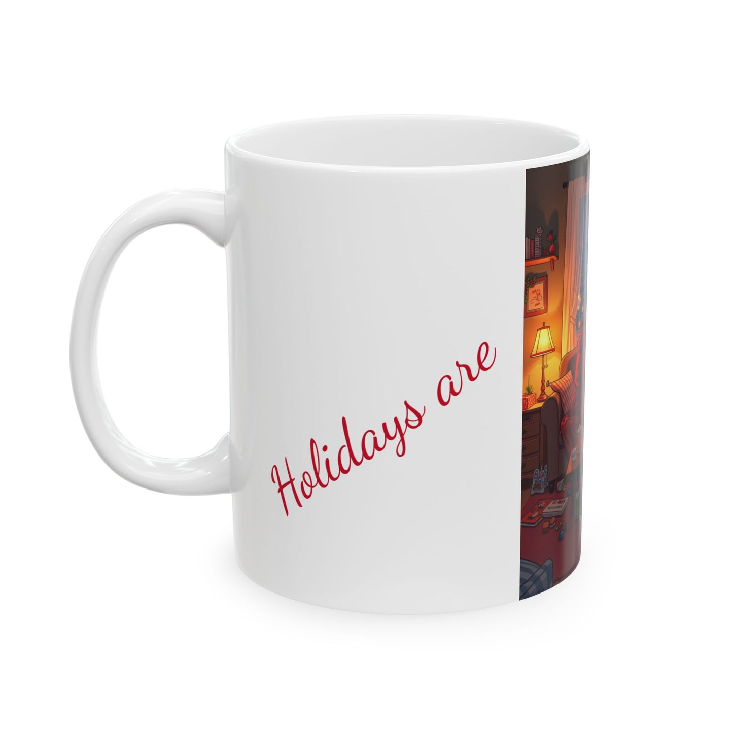 Holiday Togetherness II Ceramic Mug, (11oz, 15oz)