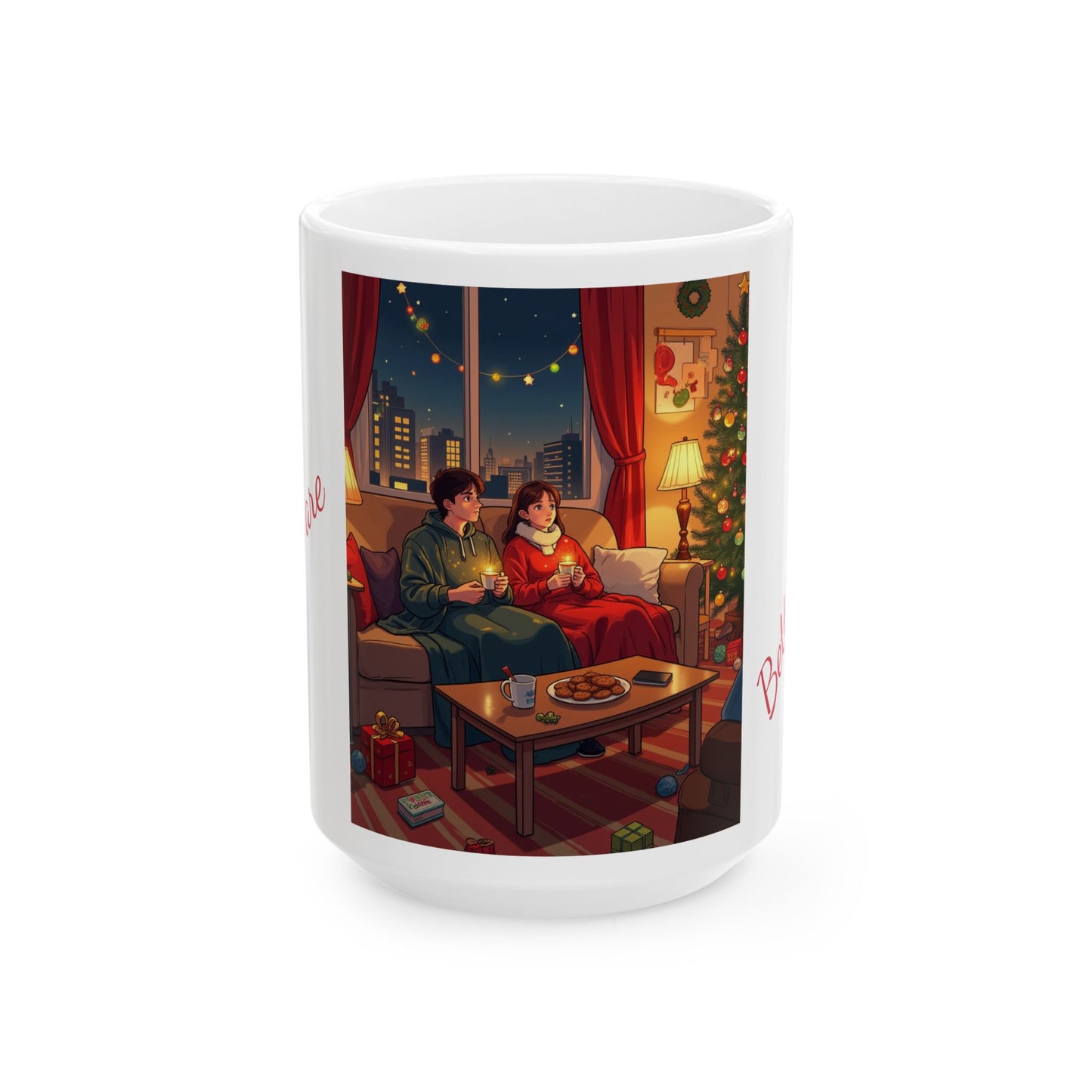 Holiday Togetherness Ceramic Mug, (11oz, 15oz)